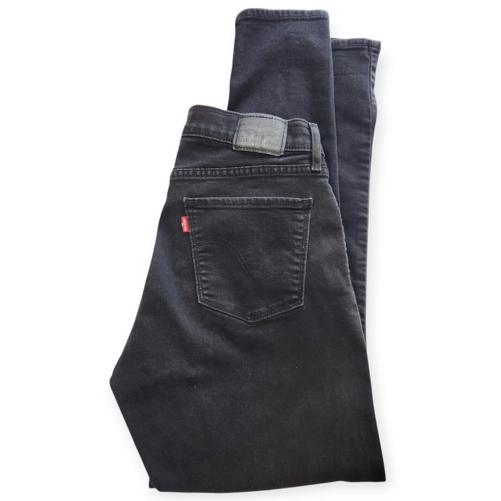 Levi's Black Curvy Skinny Red Tab Jeans Size 32
